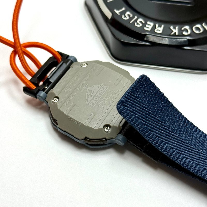 Casio PRO TREK Strap Watch – Orange Grey