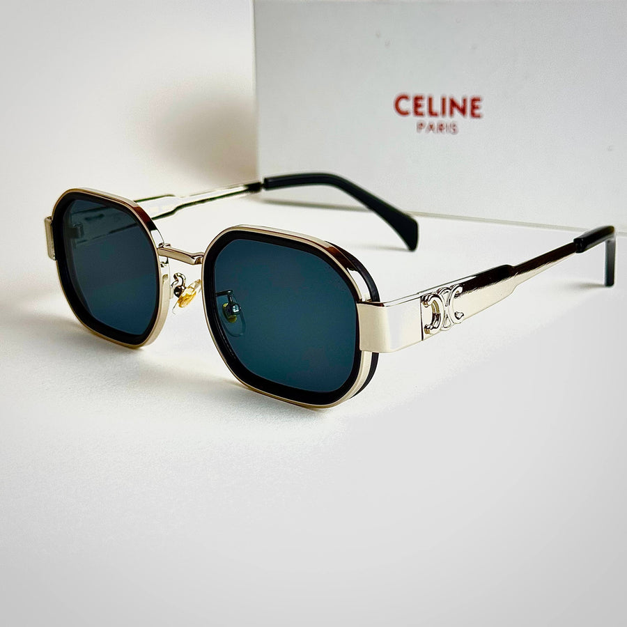 Celine Triomphe CL4027U – Silver Black