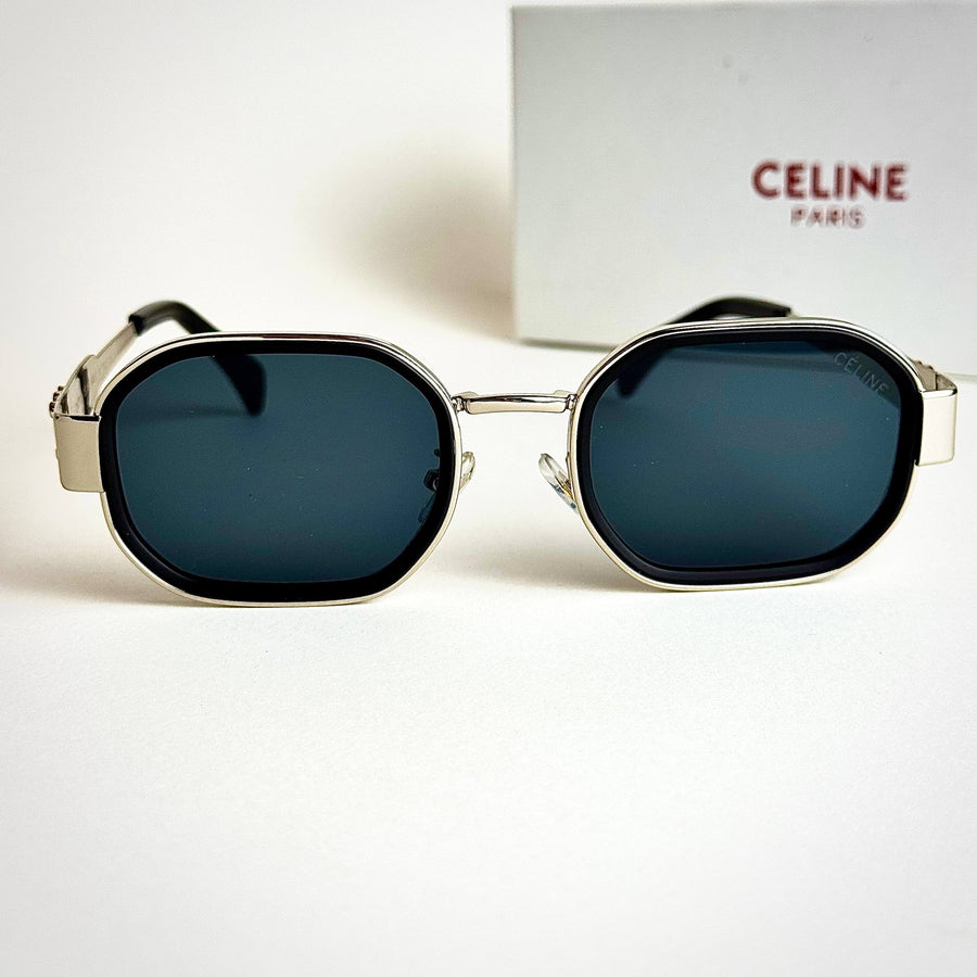 Celine Triomphe CL4027U – Silver Black