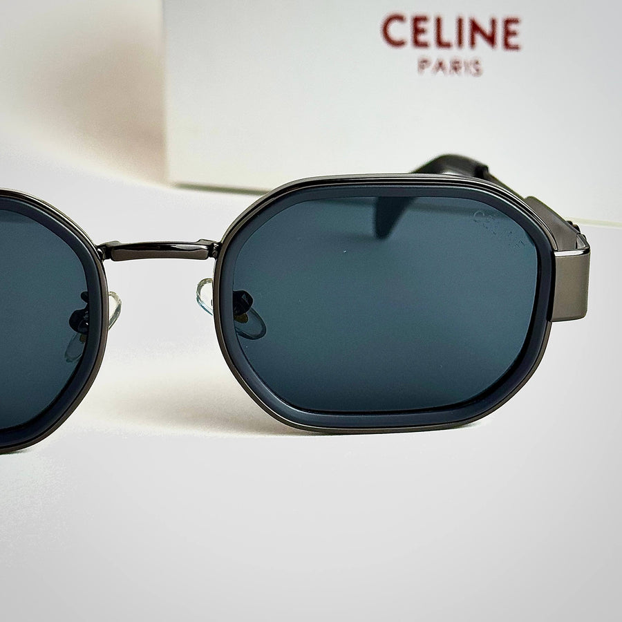 Celine Triomphe CL4027U – Gunmetal Black