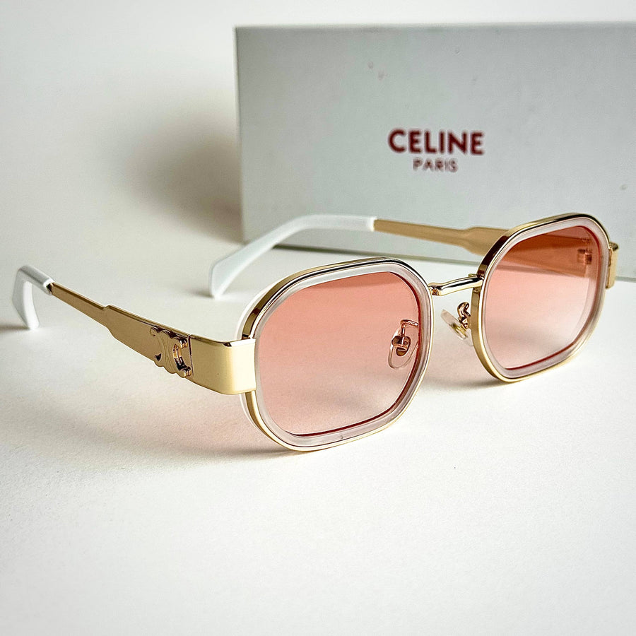 Celine Triomphe CL4027U – Gold Pink