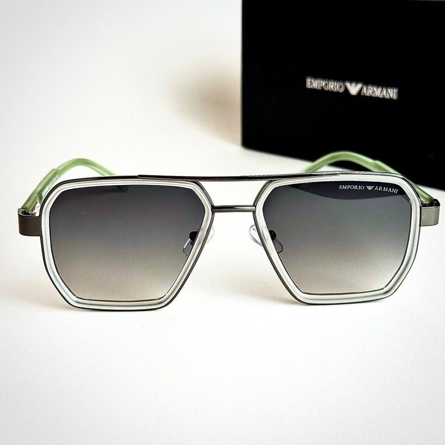 Emporio Armani EA4128 – Silver Grey Gradient