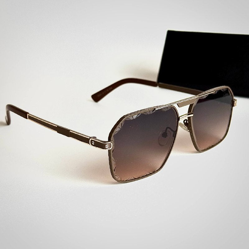 Cartier Santos – Rose Gold Brown Gradient