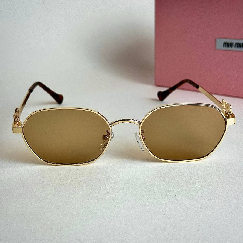Miu Miu MU Signature – Gold