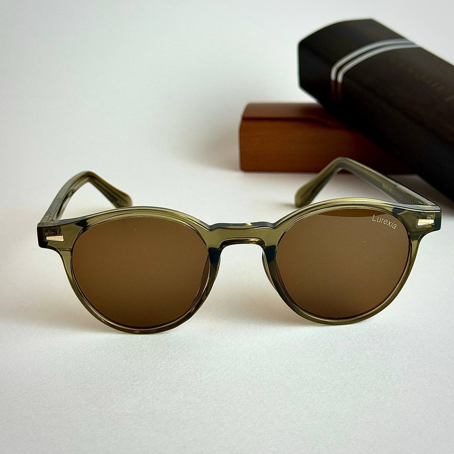Lurexia Halo – Olive Brown