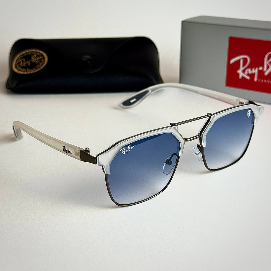 Ray-Ban Ferrari RB3725M – White Blue
