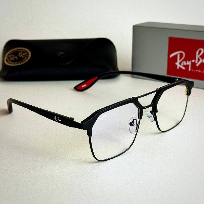 Ray-Ban RB3447 – Black Silver Clear