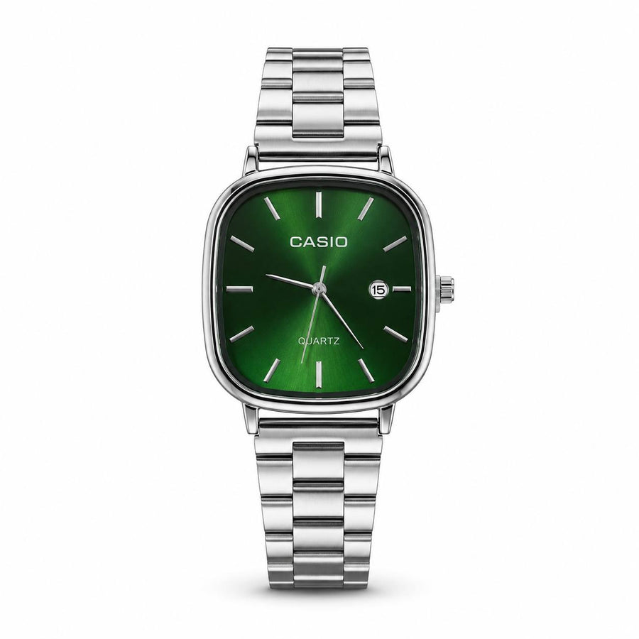 Casio Quartz - Silver Green