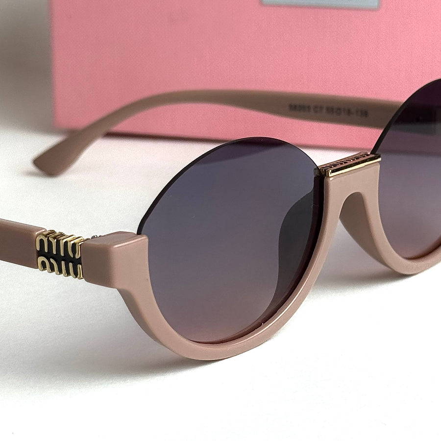 Miu Miu SMU11W – Blush Pink Grey Gradient
