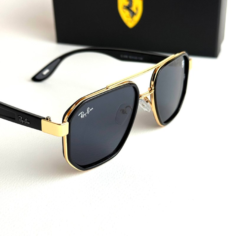 Ray-Ban Ferrari RB3658M – Gold / Black