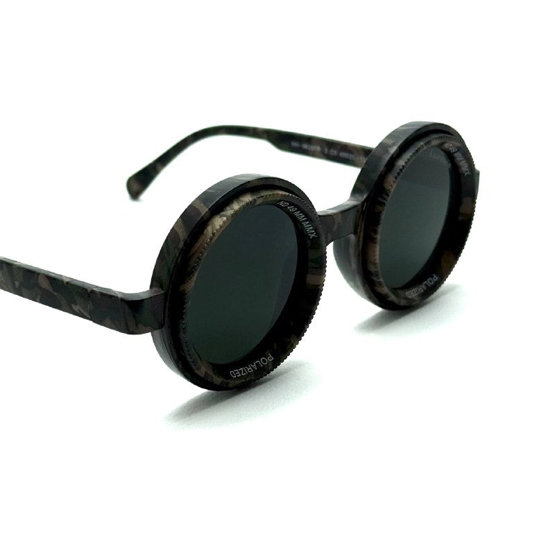 Lurexia Adjustable Rotating 360 Sunglasses – Military Camo Polarized