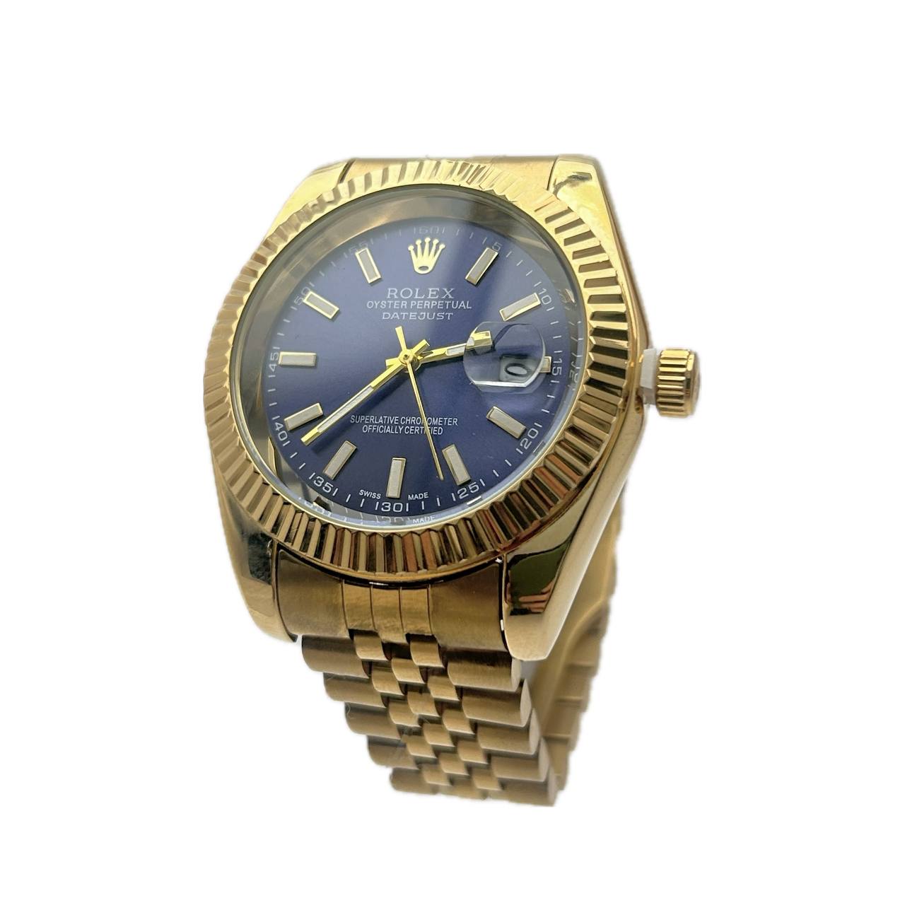 Rolex Oyster Datejust 36 mm – Gold Blue
