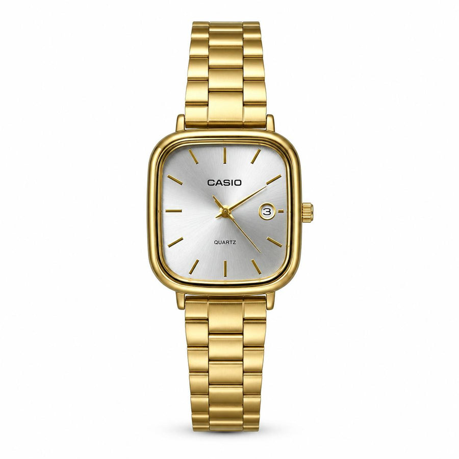 Casio Quartz – Gold White