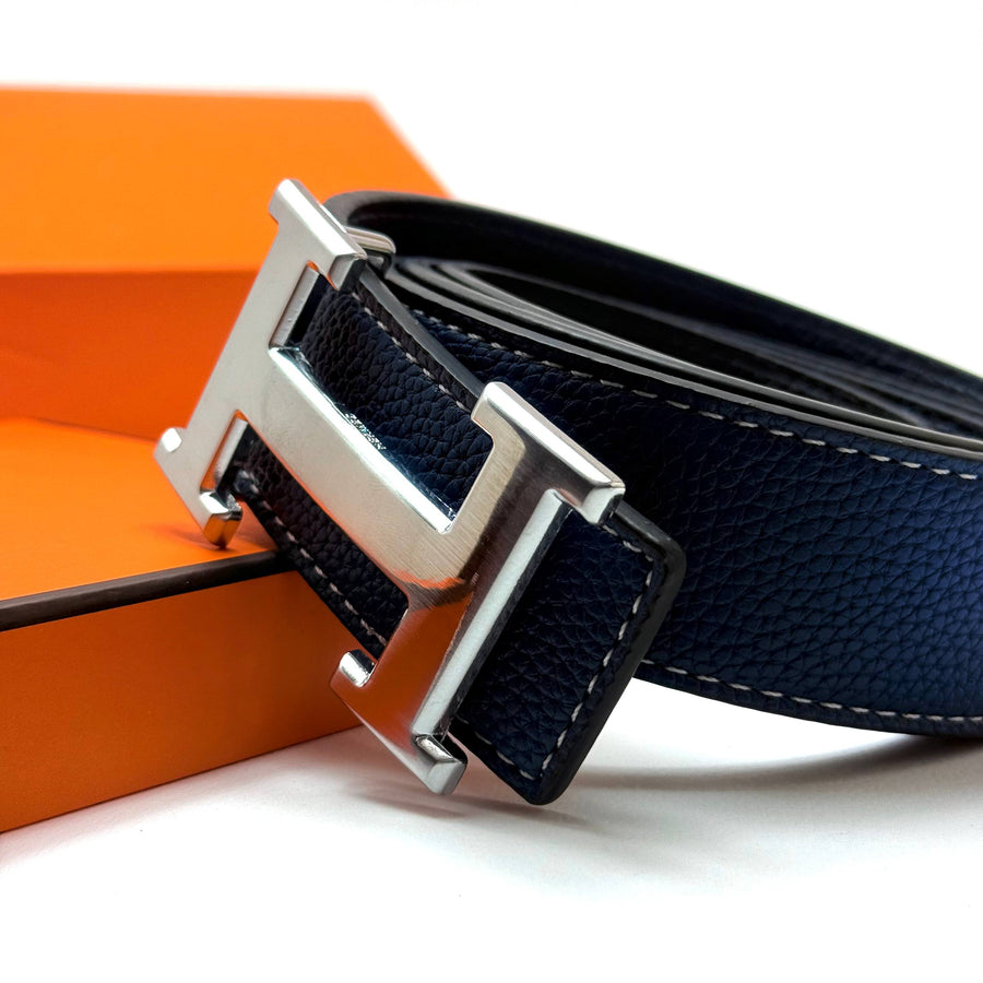 Hermès Constance Belt - Dark Blue
