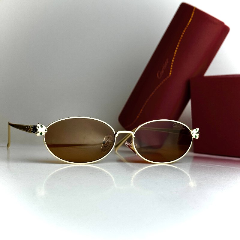 Cartier Oval CT0481S – Gold Brown