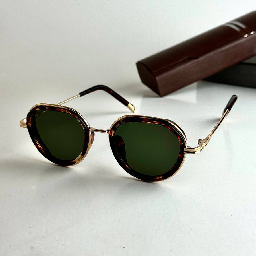 Lurexia Verona – Gold Tortoise Green