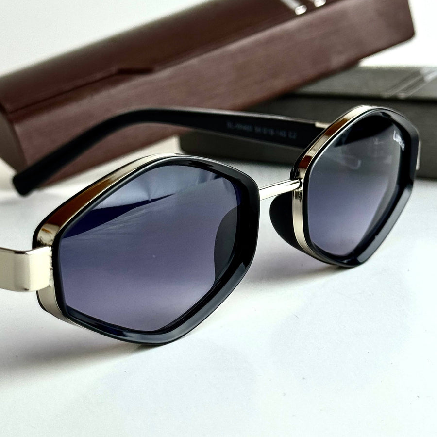 Lurexia Noir Edge – Silver Blue