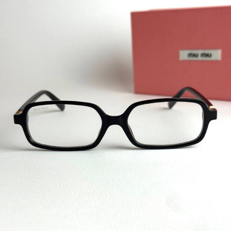 Miu Miu Rectangular Regard – Black Optical