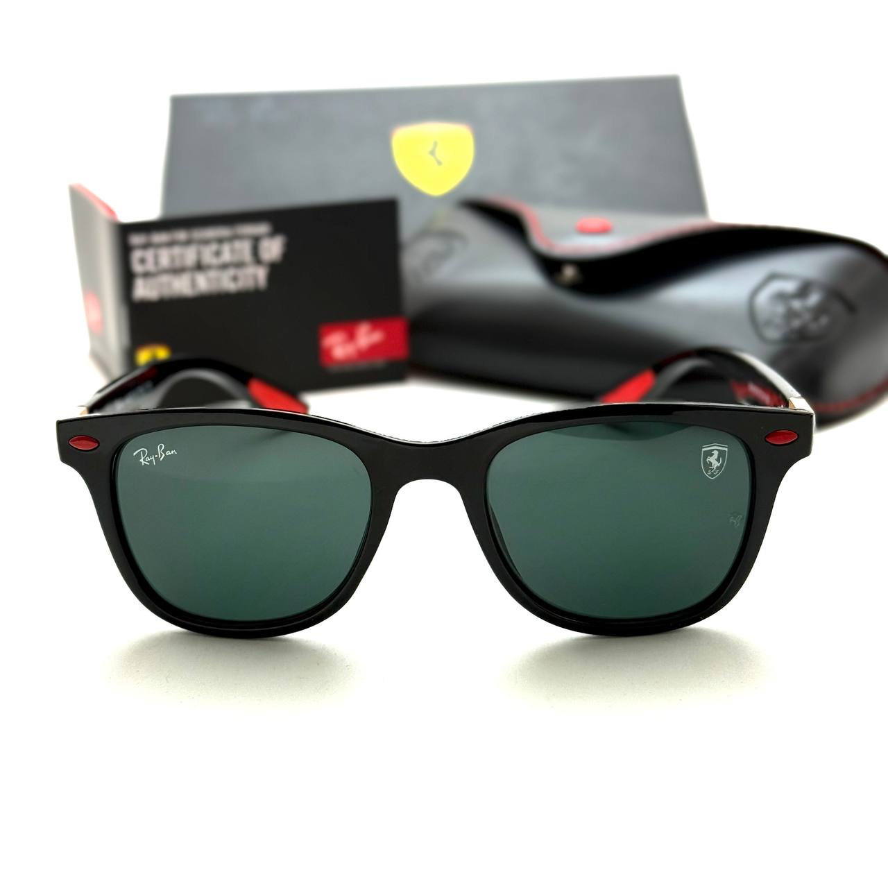 Ray-Ban Ferrari RB2132M – Black Racing Edition