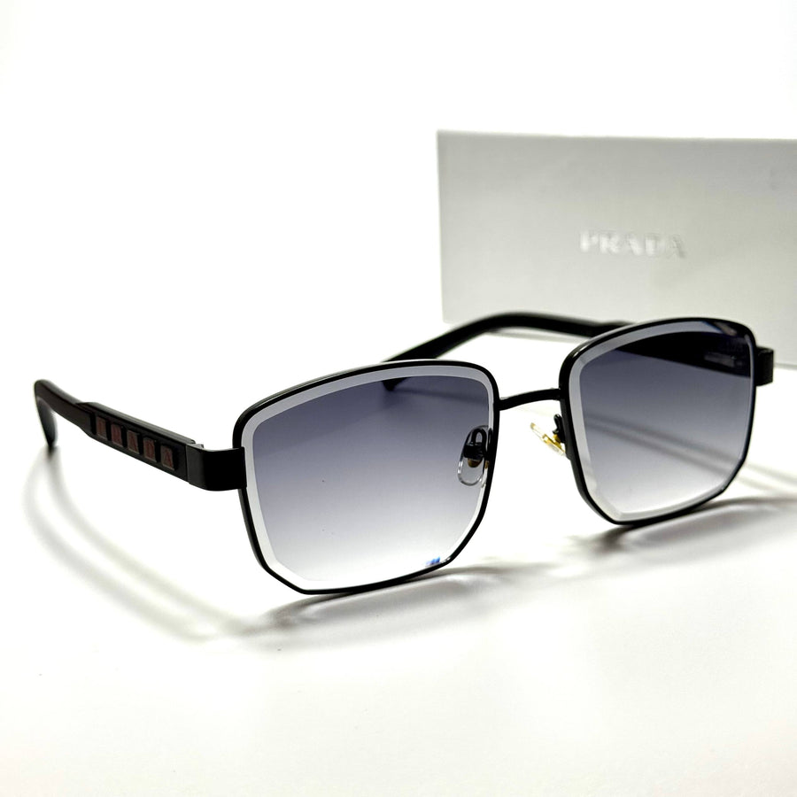 Prada Rectangular PR73ZS – Black Grey