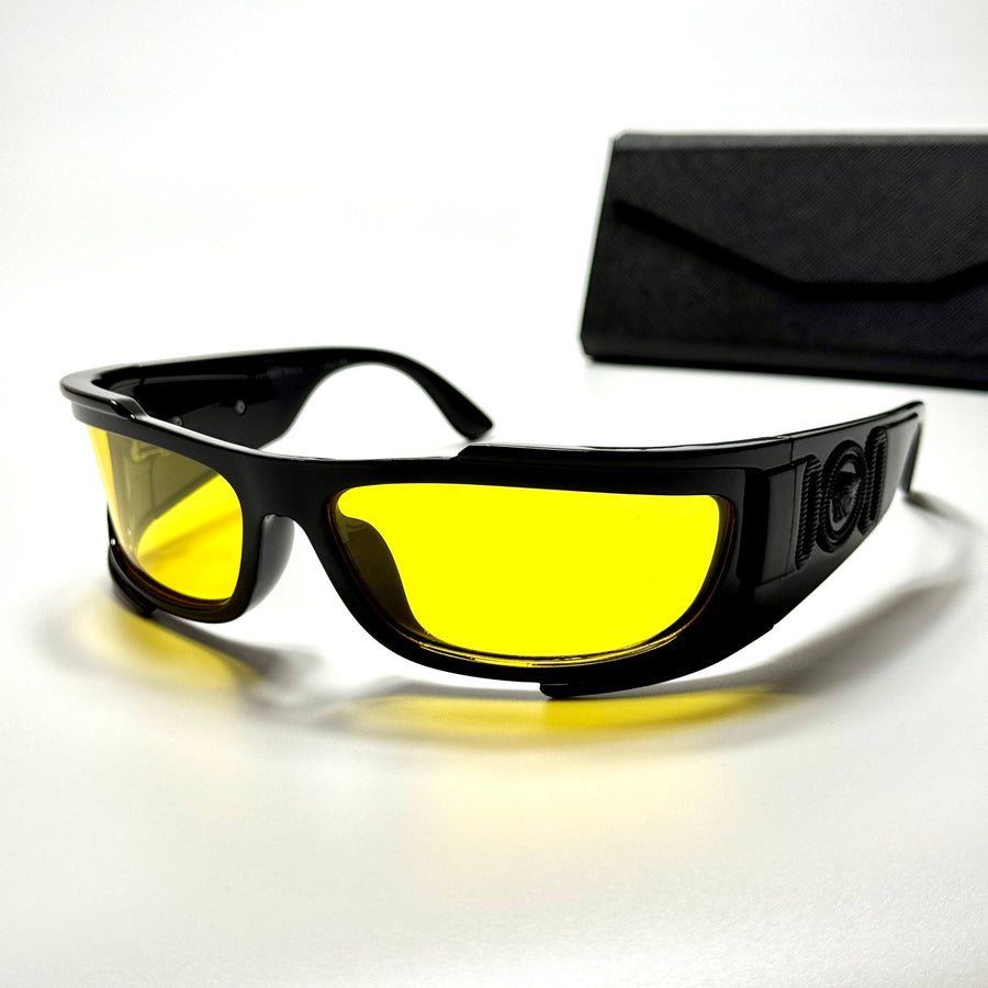 Versace Wraparound VE9274 – Black Yellow
