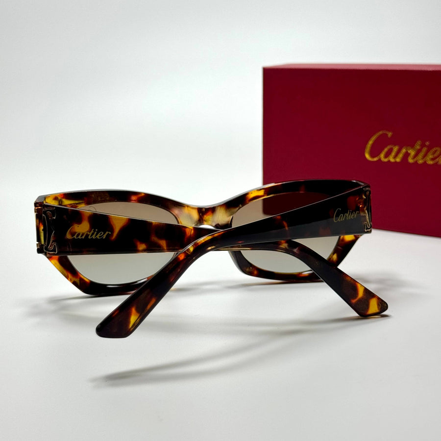 Cartier Cat-Eye CT0425S – Crystal Brown