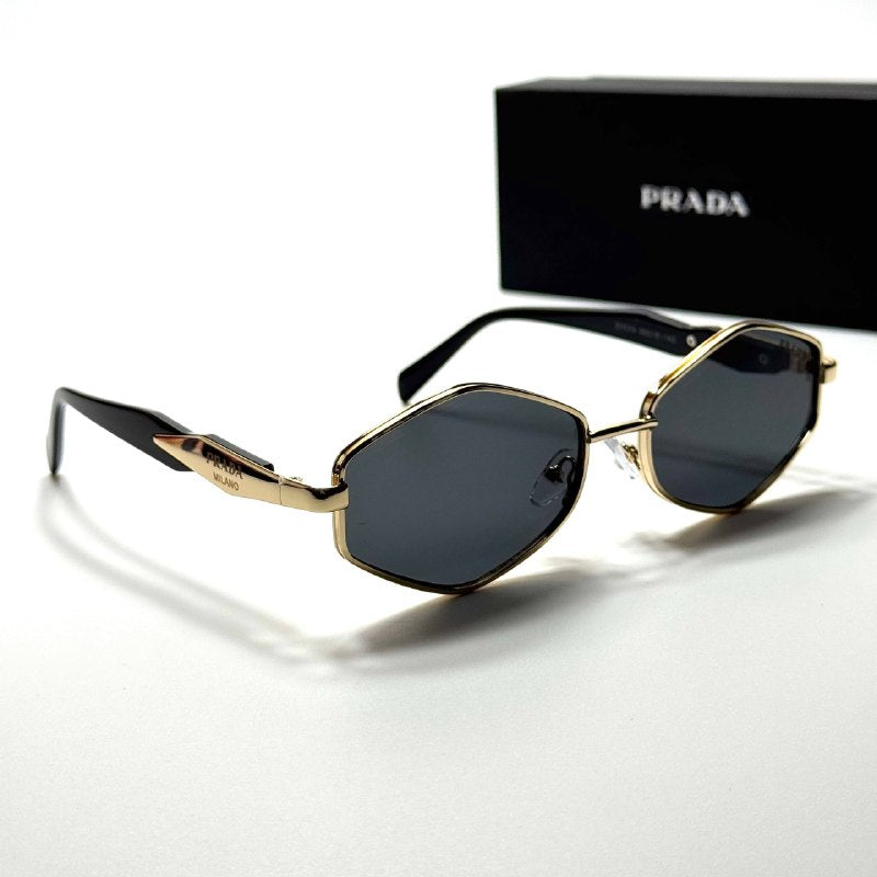 Prada Geometric PR4179 – Gold Black