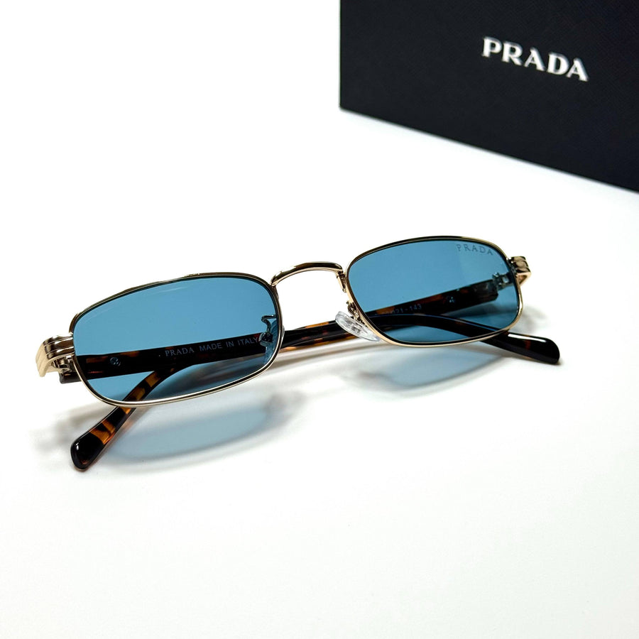 Prada Rectangular PR6294 – Gold Blue