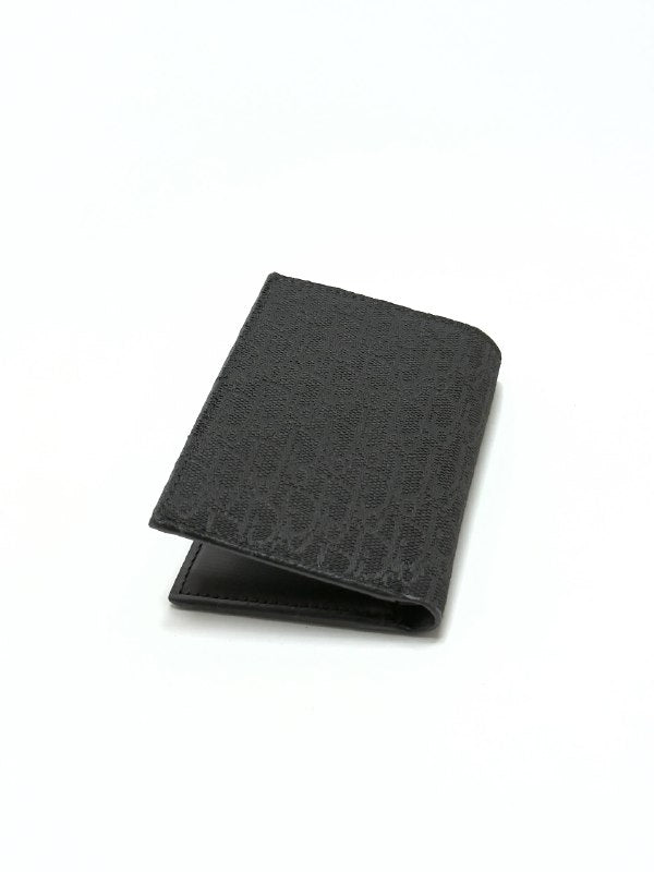 Dior Oblique Wallet – Black