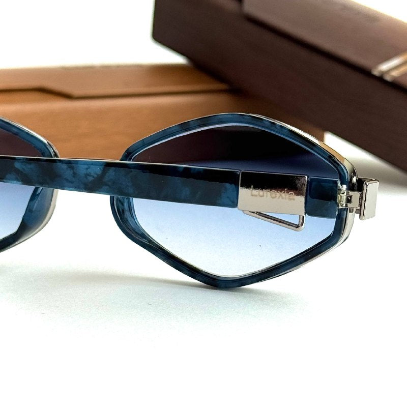 Lurexia Noir Edge – Silver Blue