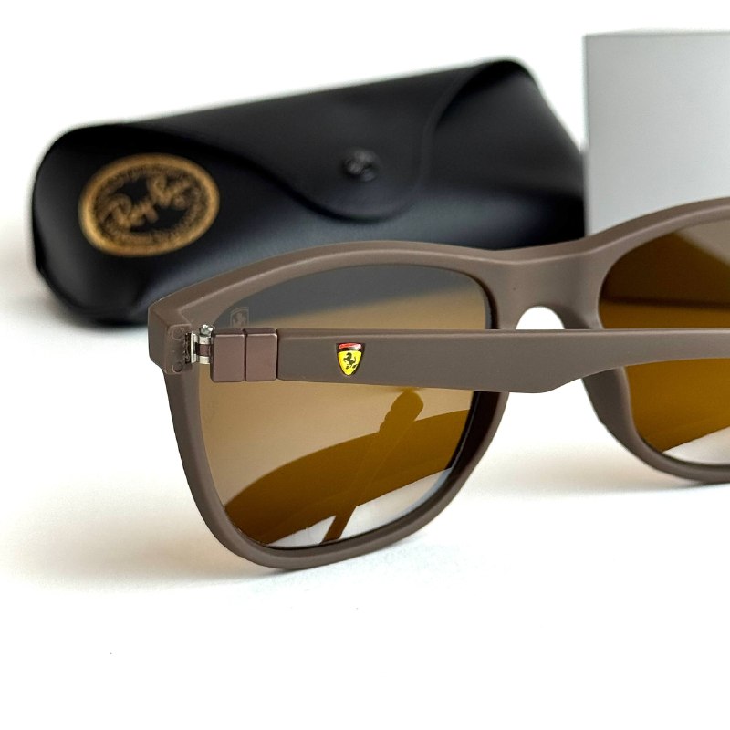Ray-Ban Ferrari RB4187 – Brown Matte