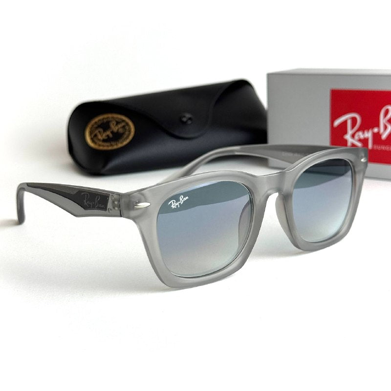 Ray-Ban Wayfarer RB2140 – Matte Grey Blue