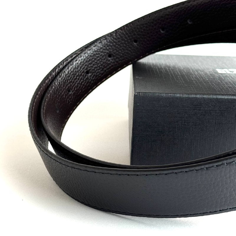 Montblanc Classic Belt – Silver Black