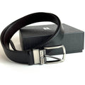 Montblanc Classic Belt – Black Gunmetal