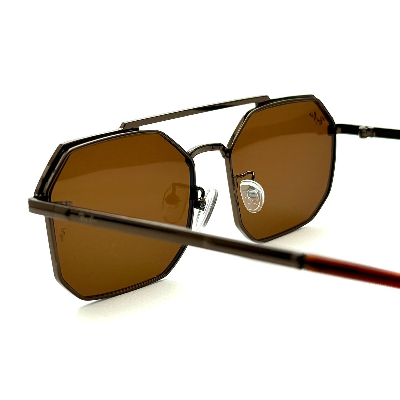Ray-Ban Squarish Reverse Sunglasses - Brown