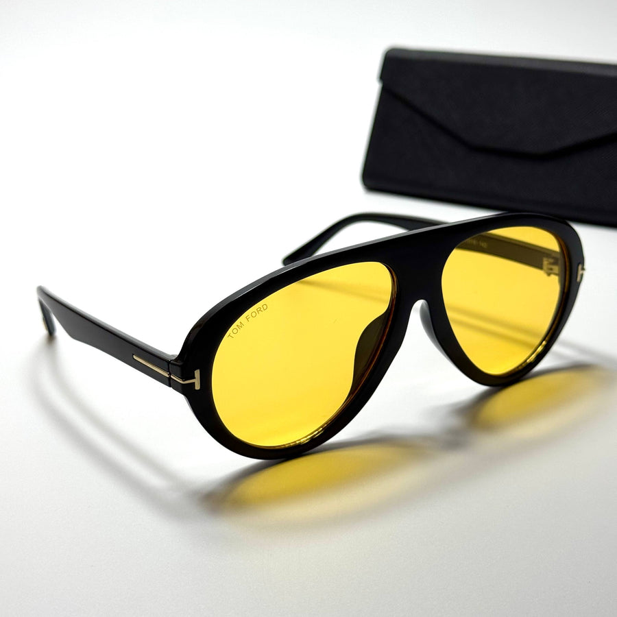 Tom Ford Aviator TF9149 – Black Yellow