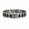 Lacoste Bracelet – Silver Black