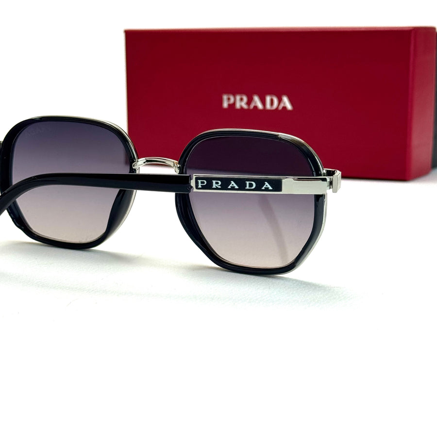 Prada Reflection – Silver Black