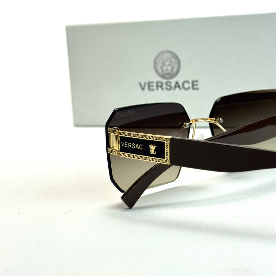 Versace Medusa Fade – Brown Gold