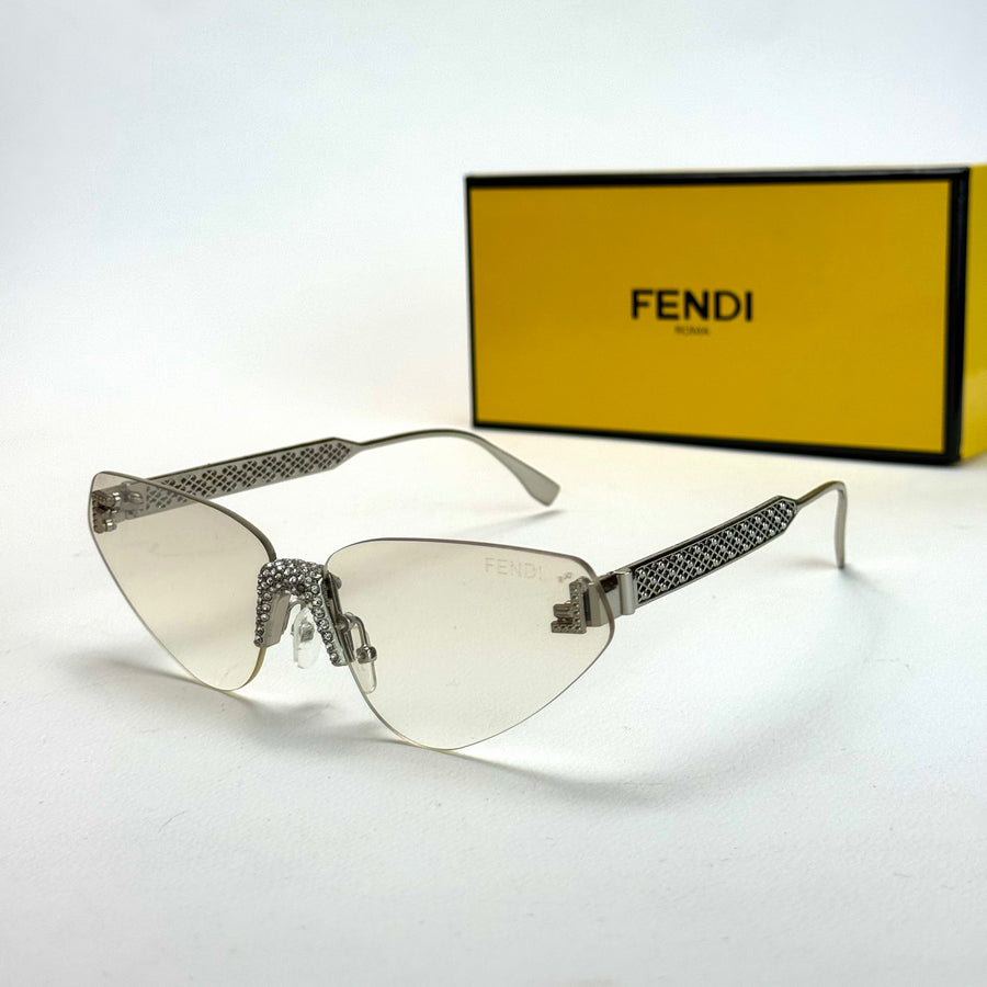 Fendi Crystal Air V4 – Silver Clear