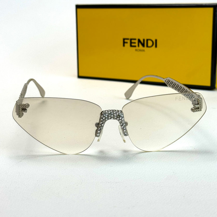 Fendi Crystal Air V4 – Silver Clear