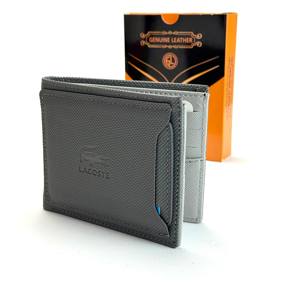 Lacoste Classic Bifold Wallet – Grey