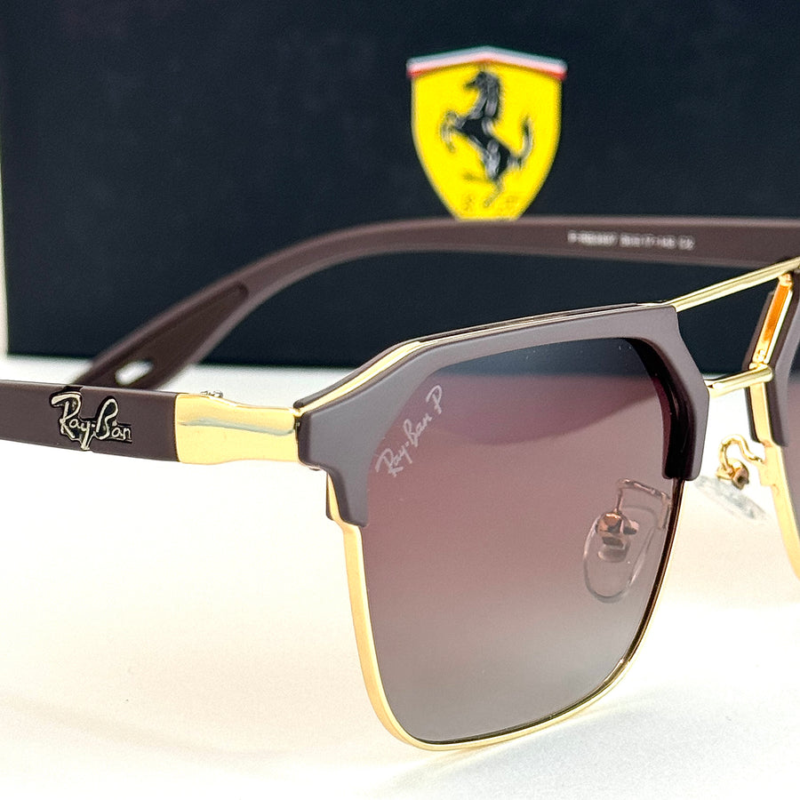 Ray-Ban RB4365M Ferrari – Brown Gold