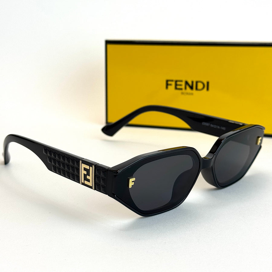 Fendi FF Frame – Black Gold
