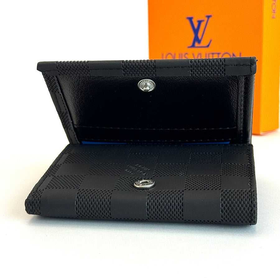 Louis Vuitton Vertical Wallet – Black