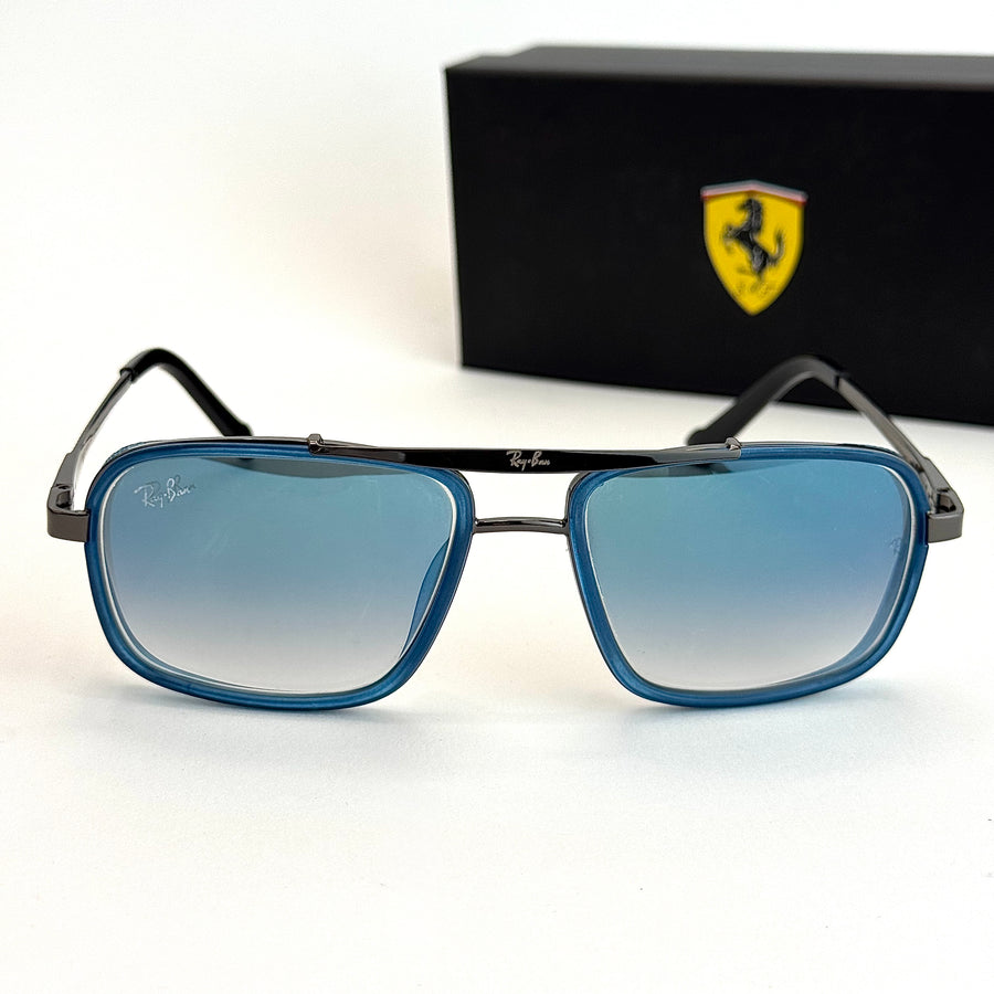 Ray-Ban Track RB-3697 – Blue Gradient