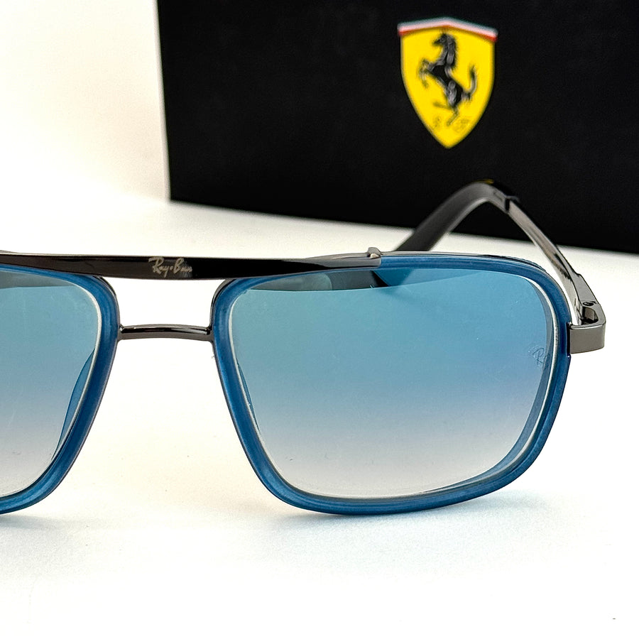 Ray-Ban Track RB-3697 – Blue Gradient