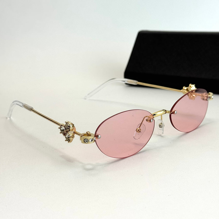 Chrome Hearts CH-1187 – Gold Pink