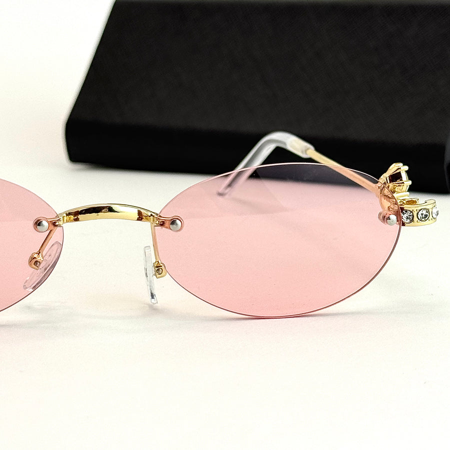Chrome Hearts CH-1187 – Gold Pink