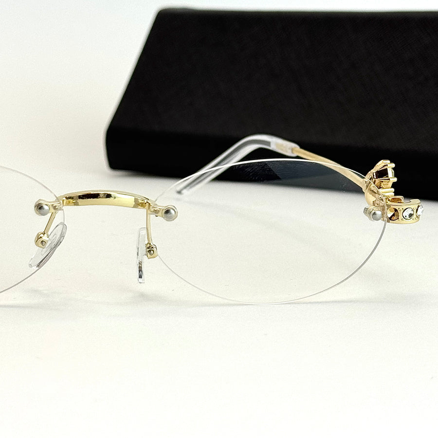 Chrome Hearts CH-1187 – Gold Pink